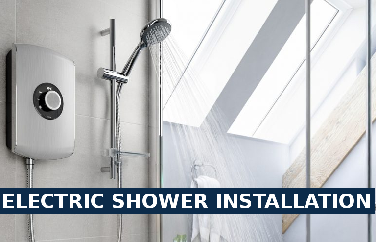 Electric shower installation Moorgate