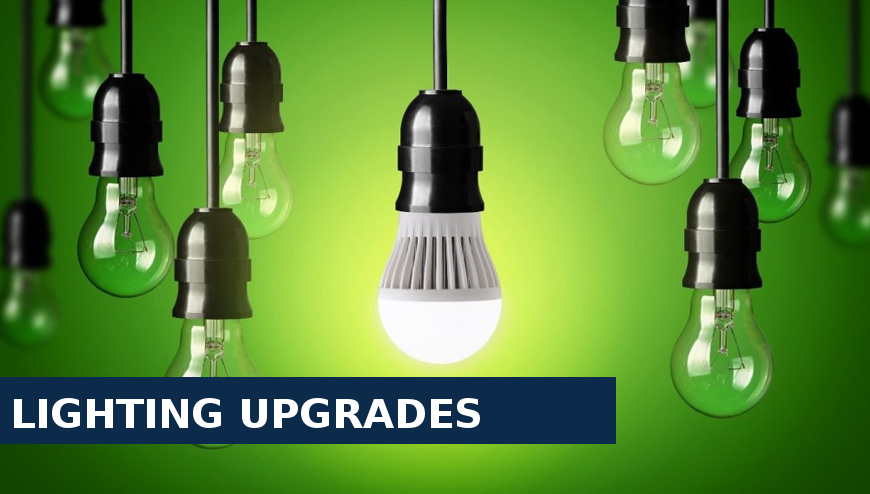 Lighting upgrades Moorgate